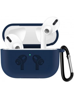 SILICONE CASE AIRPODS BLEU...